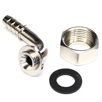 Metal Elbow Hose Fitting 22 mm / 10 mm (3/4)
