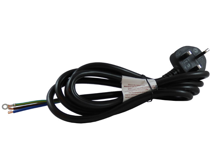 MAINS LEAD WITH 13A PLUG / MPN - 43222880 