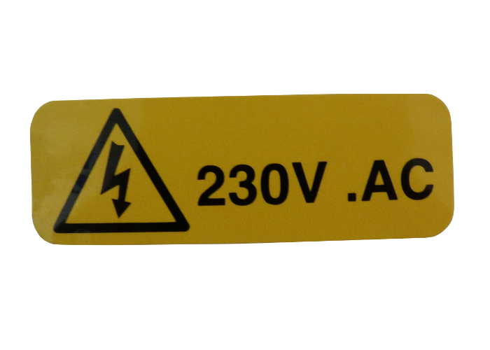 DANGER LABEL 230V AC / MPN - 82039530 