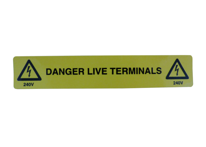 LABEL DANGER LIVE TERMINA / MPN - 82039730 