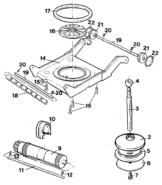 Westomatic Brewer Motor and Extraction Assembly