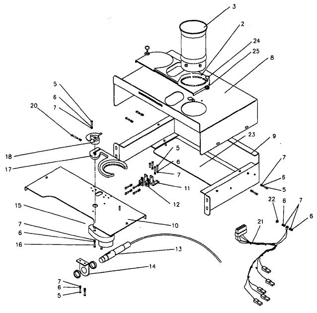 Cup Arm Housing Assembly - Interlude