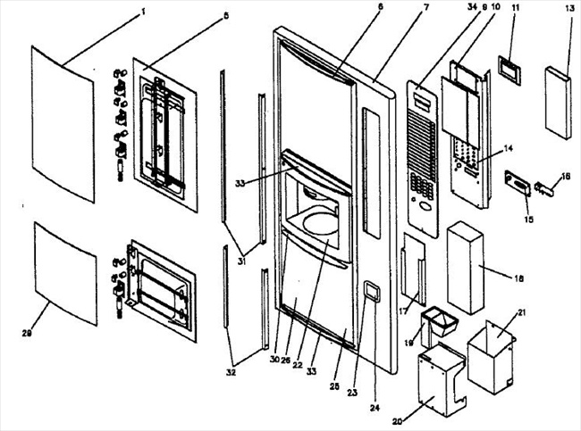 Door Column Assembly - Interlude