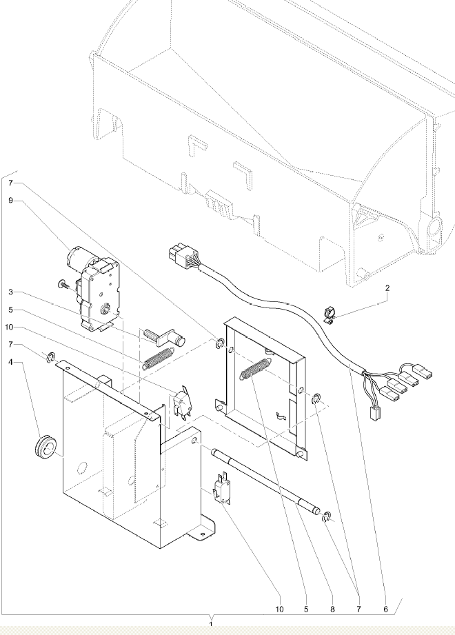 Block For Dispensing Compartment