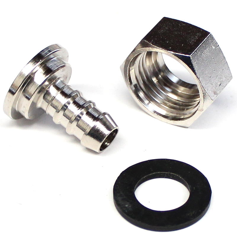 Metal Straight Hose Fitting 15 mm/ 10 mm 