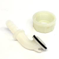 Plastic Elbow Hose Fitting 22 mm / 10 mm (3/4)