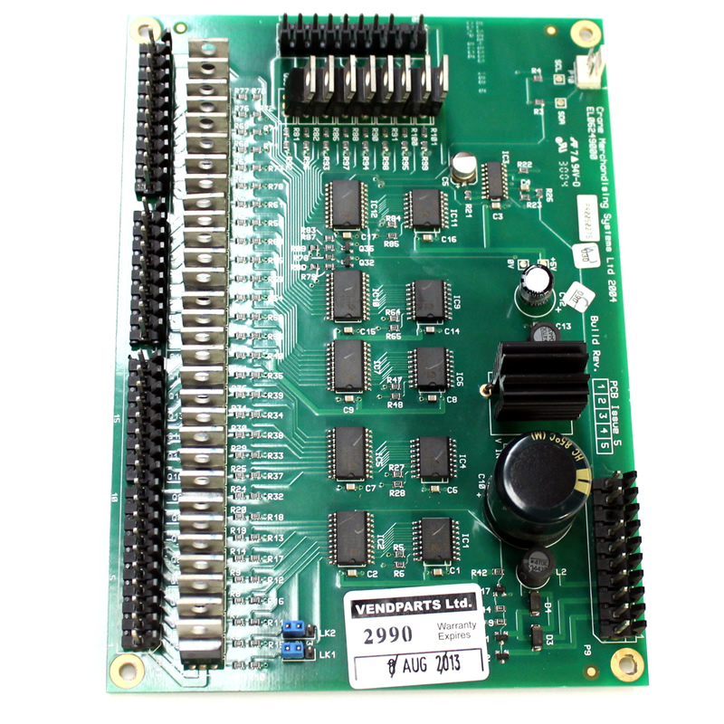 NATIONAL VENDORS - STENTORFIELD / CRANE - I/O BOARD 38 OUTPUTS / MPN - EL06249000