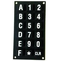 DIXIE NARCO - KEYPAD, RUBBER / MPN - W453-2  101469