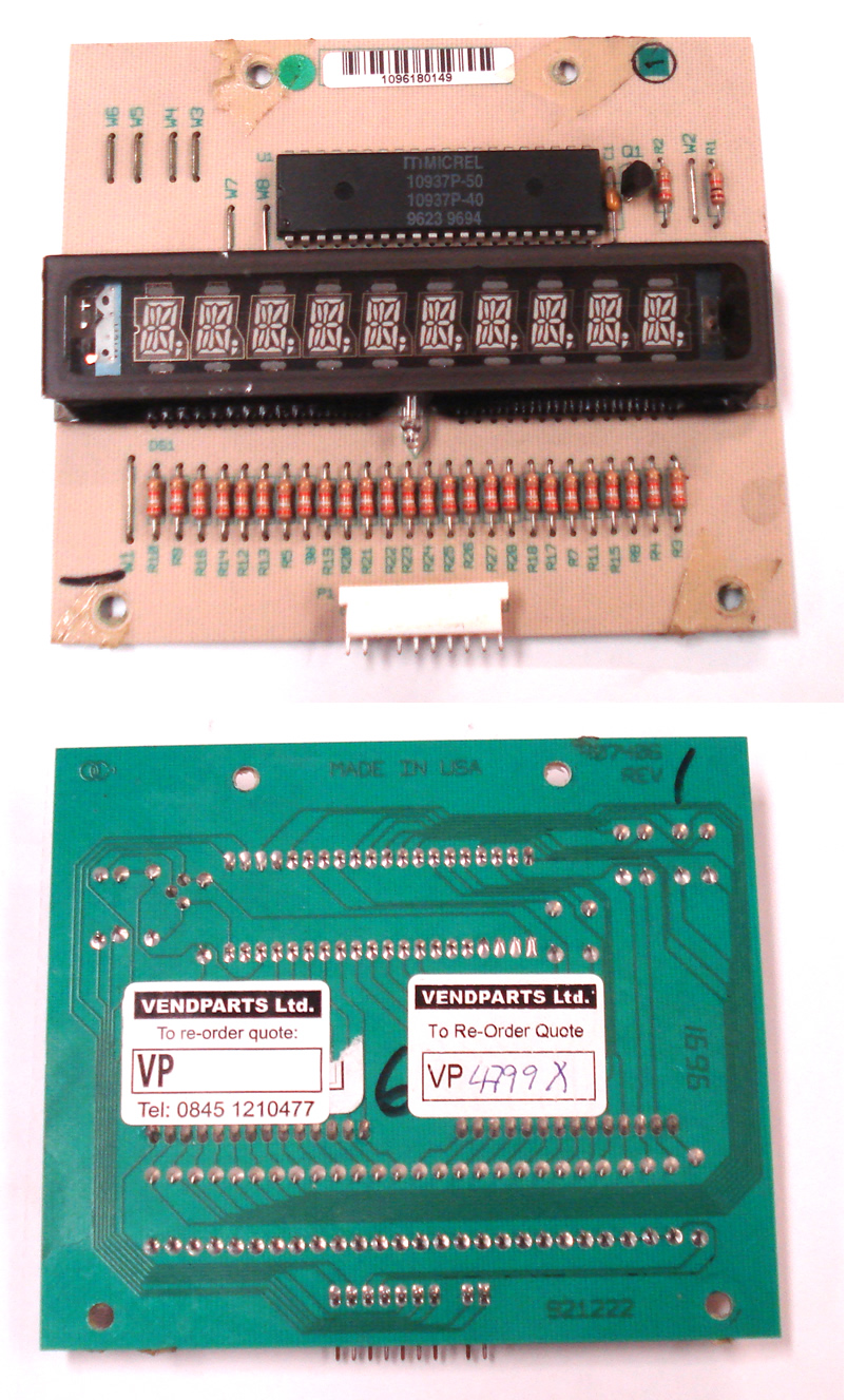 POLYVEND DISPLAY BOARD