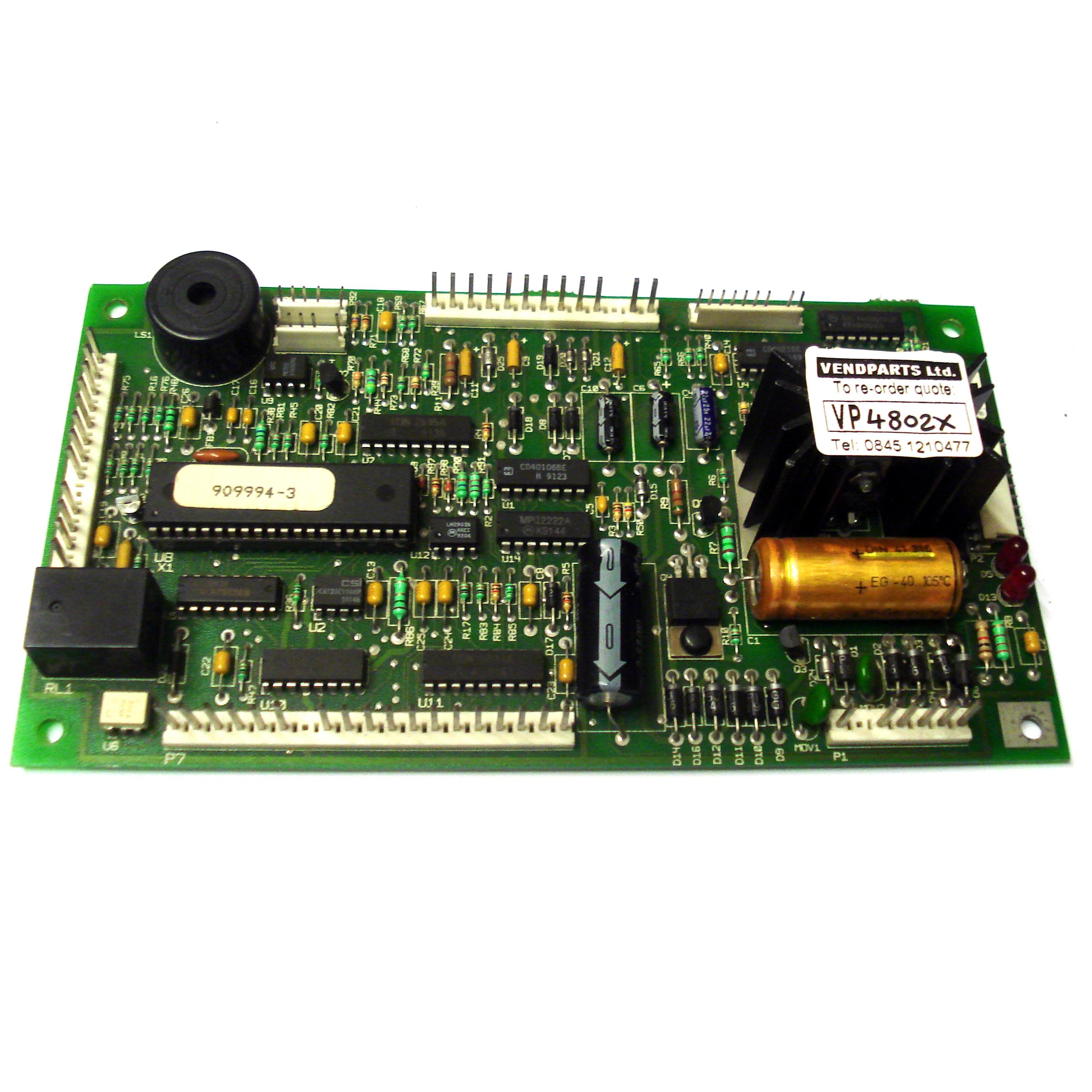 POLYVEND MAIN CONTROL BOARD / MPN - 909958-2