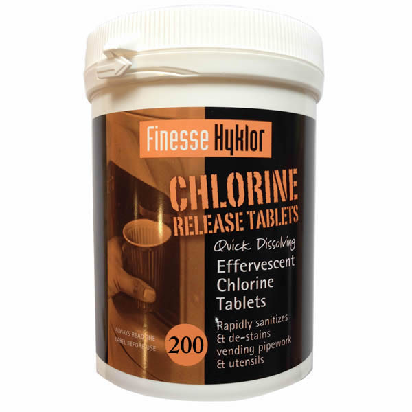 DETANNING CHLORINE RELEASE TABLETS 200 